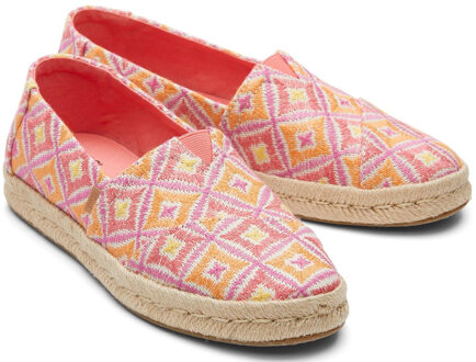 Toms Alpargata Rope 2.0 Dames Schoenen Roze - EU 40.5 / UK 7