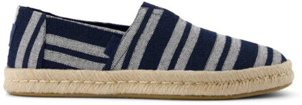 Toms alpargata rope 2.0 navy espadrilles heren - maat 41 Blauw