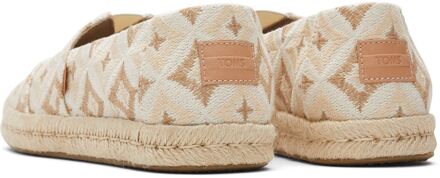 Toms Alpargata Rope 2.0 Polyester Dames Espadrilles Natuur Georiënteerd Naturel