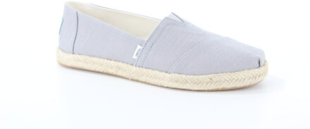 Toms Alpargata Rope Dames Espadrilles - Grey - Maat 37