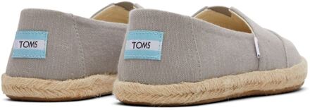 Toms Alpargata Touw 100% Katoen Dames Espadrilles Drizzle Grijs - EU 37 / UK 4