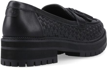 Toms Cara Dames Zwarte Instappers - EU 42 / UK 8