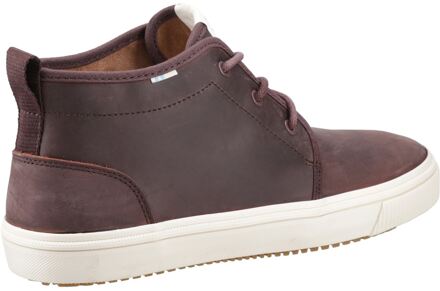 Toms Carlo Mid Terrain Leather Heren Clover Bruin Trainers - maat