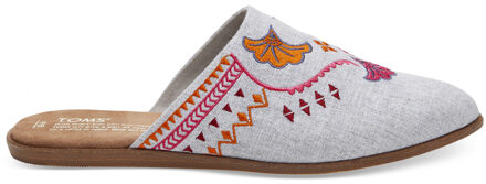Toms Chambray Jutti Mule Grijs Dames Slippers - EU 41 / UK 7.5