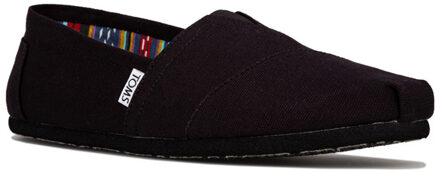 Toms Classics canvas zwarte instappers voor heren