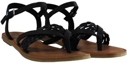 Toms Dames Sandalen Wm Lexie Sand - Zwart - Maat 35,5