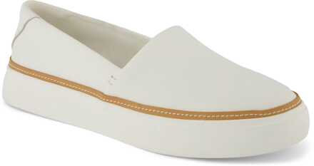 Toms Damesschoenen Toms Kameron Slip On in Wit - EU 37 / UK 4