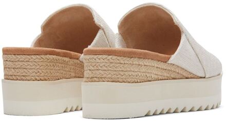 Toms Diana Mule Nylon Dames Wedges Naturel - maat