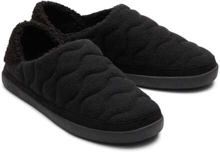 Toms Ezra Quilted Slippers voor heren in zwart - EU 36.5 / UK 3.5