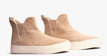 Toms FENIX PLATFORM CHELSEA Dames Sneakers Havermout - maat EU 39/ UK 6 Beige