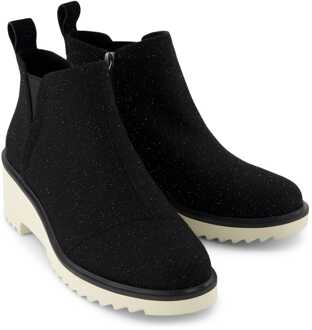 Toms Heren Toms Maude Twill Laarzen in Zwart - EU 41 / UK 7.5