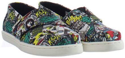 Toms Klassiek Marvel Print Multicolor Kinder Plimsolls Veelkleurig - EU 22 / UK 5
