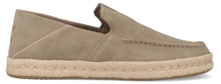 Toms Loafers Alonso Rope 10020865 Taupe Bruin maat