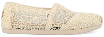 Toms Nat Moroccan Crochet 10016241 Beige maat
