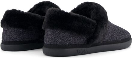 Toms Oslo Polyester Damesslippers Zwart - EU 37.5 / UK 4.5