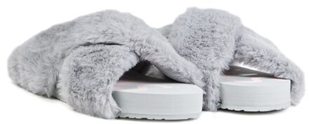 Toms Pantoffel 10016798 susie eva mid grey faux fur Grijs - EU 43 / UK 9