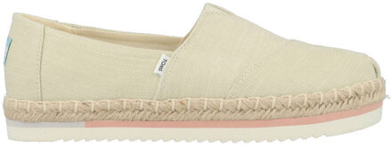 Toms Platform Rope Loafers Creme Toms , Beige , Dames - 37 Eu,38 1/2 Eu,36 Eu,37 1/2 EU