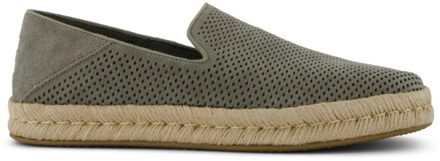 Toms santiago espadrilles van suède espadrilles heren Grijs - 40,5