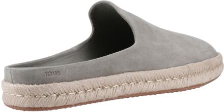 Toms Santiago Muiltjes Leer Mannen Vetiver Grijs - EU 47.5 / UK 12