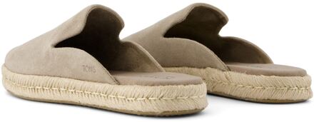 Toms Santiago Mule Dames Muiltjes Van Leer Van Dune. Bruin - EU 39/ UK 6