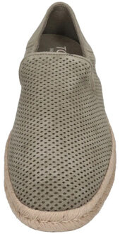 Toms Santiago vetiver grey diamond perforated suede - maat 43,5 Grijs