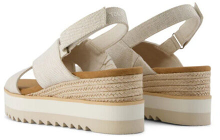 Toms Sleehakken diana crossover Ecru - 38