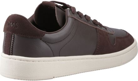 Toms TRVL Lite Court Leer Heren Bruin Trainers - maat EU 42 / UK 8