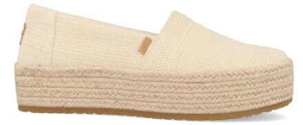 Toms Valencia 10020710 Beige maat
