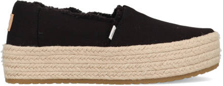 Toms Valencia Platform Espadrille 10019795 Zwart-36 maat 36