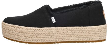 Toms Valencia Platform Espadrille 10019795 Zwart-40