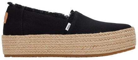 Toms Valencia Platform Espadrille 10019795 Zwart-40