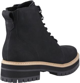Toms Wylder Leather Vrouwen Zwart Laarzen - maat