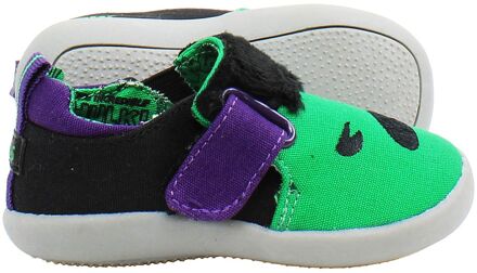 Toms x Marvel Hulk Kinderen Groen/Zwart Plimsolls - maat EU 34 / UK 2