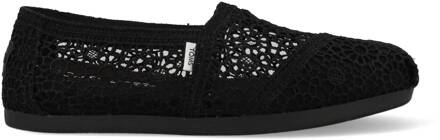 Toms Zwarte Alpargata Loafers Toms , Black , Dames - 36 EU