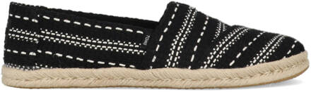 Toms Zwarte Veterschoenen Toms , Black , Dames - 36 EU