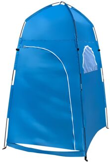 Tomshoo Draagbare Outdoor Douche Bad Tenten Veranderende Paskamer Tent Onderdak Camping Strand Privacy Wc Tenten Wc Vissen Tent blauw