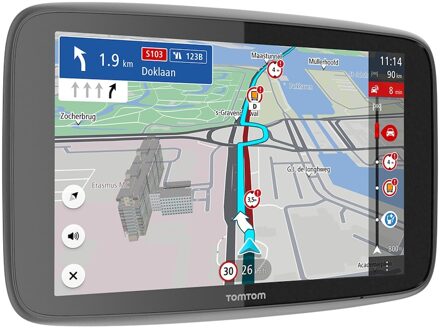 TomTom Go Expert 7 Plus - EU Autonavigatie Zwart