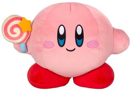 Tomy Kirby Mocchi-Mocchi Mega Plush Figure Kirby with invincible Magic Wand 33 cm
