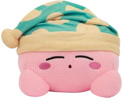 Tomy Kirby Nuiguru-Knit Plush Figure Kirby Sleeping Mega 25 cm