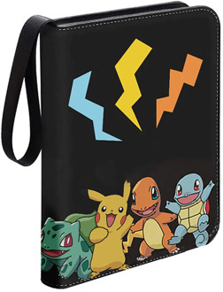 TOMY Pokemon Binder Cards Collectors Album Anime Game Card Protection Portable Storage Case Top Loaded List Toy Gift