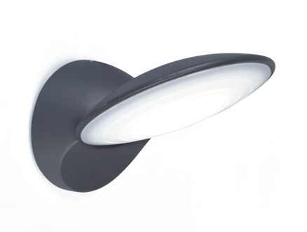 Tona - Buitenverlichting LED Wandlamp Donkergrijs