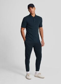 Tonal Eagle Polo Navy Blauw - L,M,XL,XXL