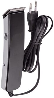 Tondeuse Plug-In Elektrische Push-Clipper Kapper Huishoudelijke Mini Kapper Scheerapparaat Baard Snijden Machin Eu Plug zwart