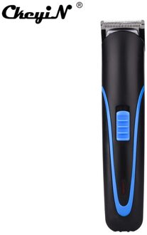 Tondeuse Professionele Elektrische Tondeuse Krachtige Haar Scheren Machine Baard Trimmer Mannen Kapsel Oplaadbare Trimmer Blauw
