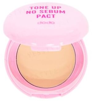 Tone Up No Sebum Pact 02 Peach Beige 1 pc