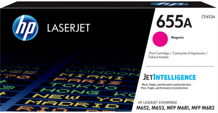 toner 655A magenta, 10.500 pagina's - OEM: CF453A