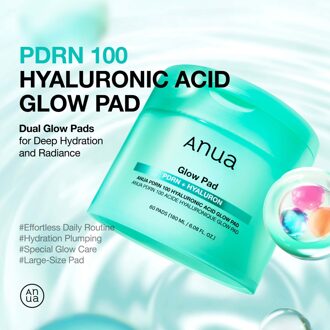 Toner Anua PDRN 100 Hyaluronic Acid Glow Pad 180 ml