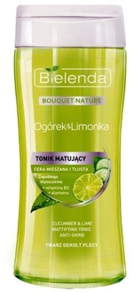 Toner Bielenda Bouquet Nature Cucumber & Lime Toner 200 ml