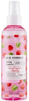 Toner Bielenda Eco Sorbet Raspberry Face Toner Moisturizing And Soothing 200 ml