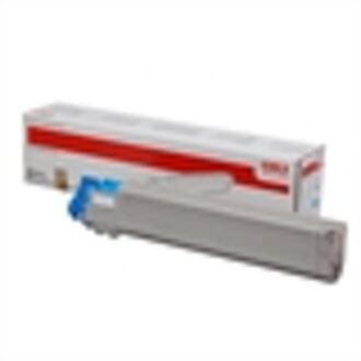 Toner cyaan - 22000 pagina's - 43837131